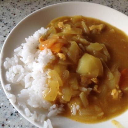 かれーの王子様とゴールデンカレーで。そろそろお子様カレー卒業したいみたいです。ご馳走様でした！